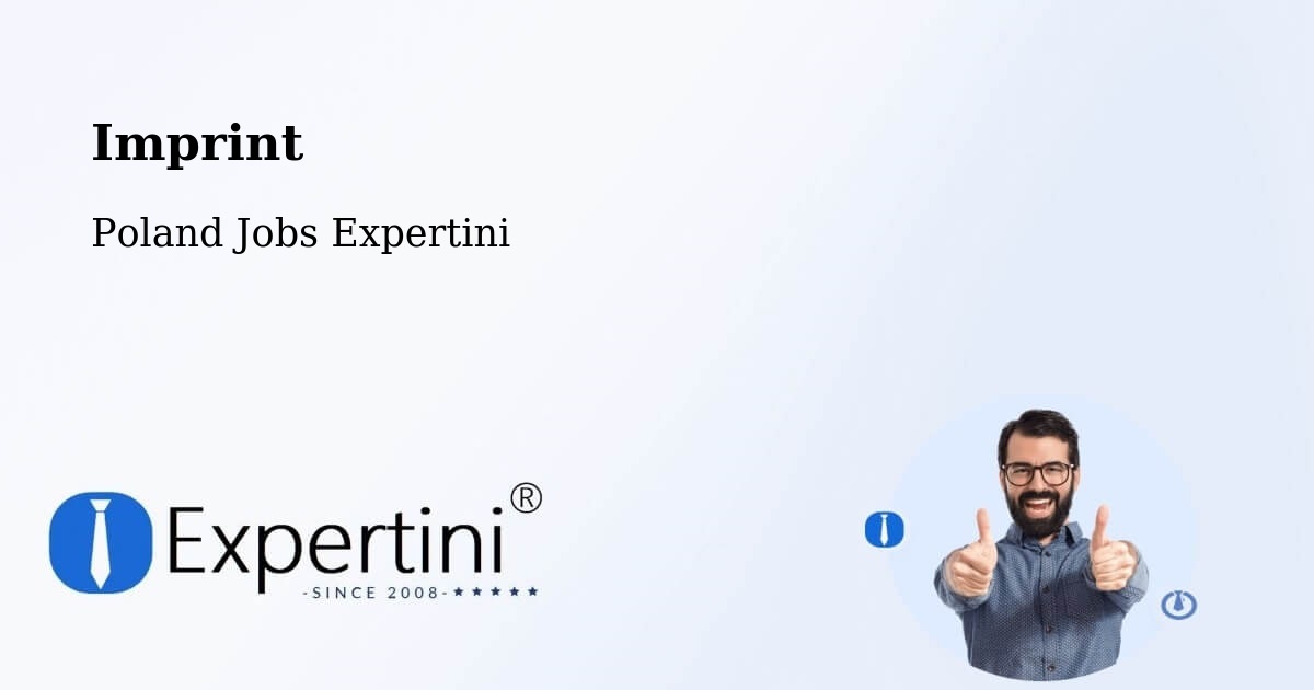 Imprint – Granowo - Poland Jobs Expertini