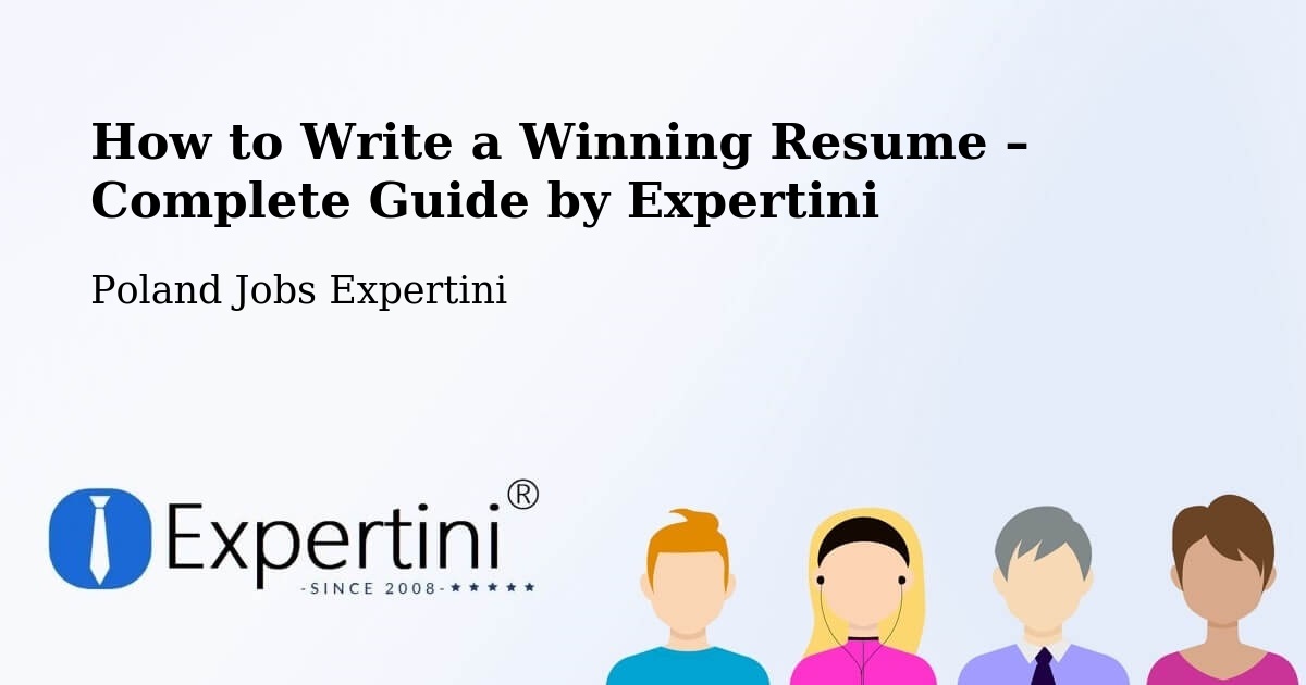 Resume Writing Guide for Job Seekers – Granowo - Granowo, Poland Jobs Expertini